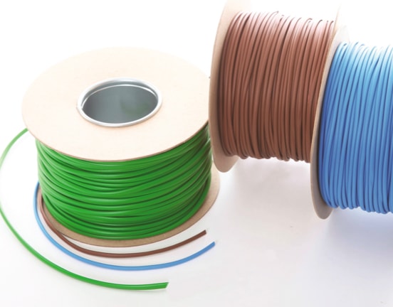 LSF coloured PVC reel